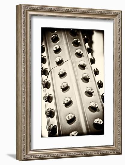 Boardwalk Lights-Doug Nelson-Framed Art Print