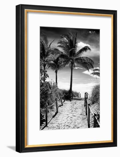 Boardwalk - Miami Beach - Florida - USA-Philippe Hugonnard-Framed Photographic Print