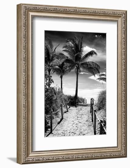 Boardwalk - Miami Beach - Florida - USA-Philippe Hugonnard-Framed Photographic Print