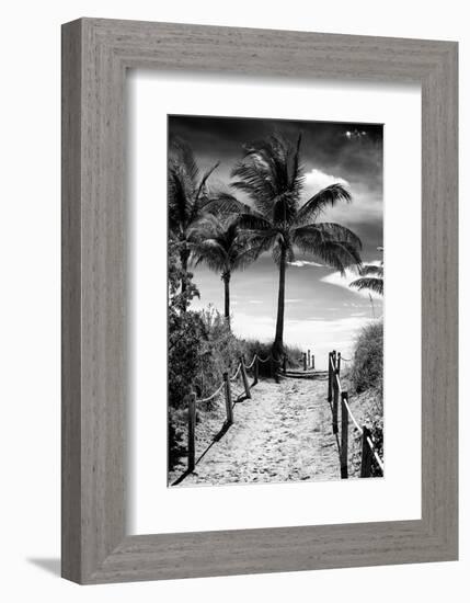 Boardwalk - Miami Beach - Florida - USA-Philippe Hugonnard-Framed Photographic Print