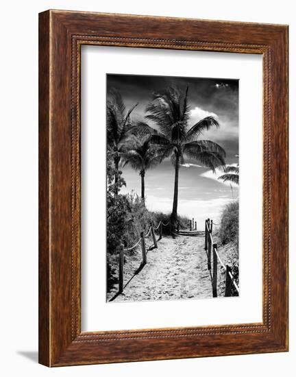 Boardwalk - Miami Beach - Florida - USA-Philippe Hugonnard-Framed Photographic Print