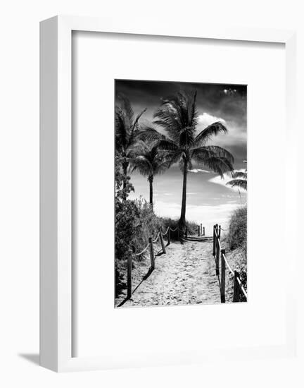 Boardwalk - Miami Beach - Florida - USA-Philippe Hugonnard-Framed Photographic Print