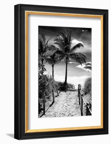 Boardwalk - Miami Beach - Florida - USA-Philippe Hugonnard-Framed Photographic Print