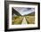 Boardwalk on landscape, Hooker Valley Track, Aoraki/Mount Cook National Park, Canterbury, South...-null-Framed Photographic Print