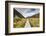 Boardwalk on landscape, Hooker Valley Track, Aoraki/Mount Cook National Park, Canterbury, South...-null-Framed Photographic Print