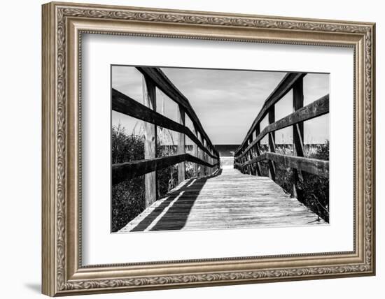 Boardwalk on the Beach - Florida - United States-Philippe Hugonnard-Framed Photographic Print