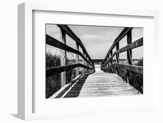 Boardwalk on the Beach - Florida - United States-Philippe Hugonnard-Framed Photographic Print