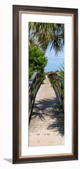 Boardwalk on the Beach - Florida - United States-Philippe Hugonnard-Framed Photographic Print