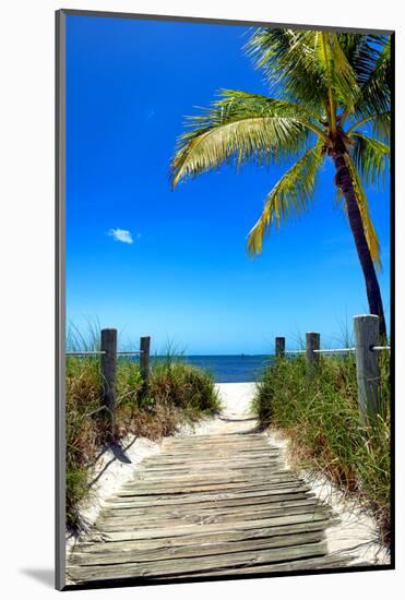 Boardwalk on the Beach - Florida-Philippe Hugonnard-Mounted Photographic Print