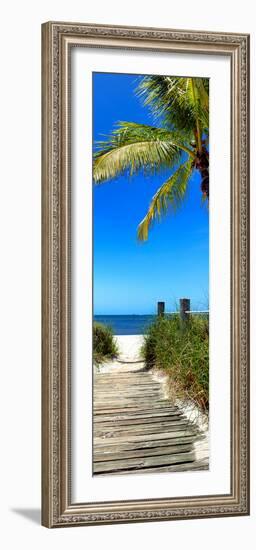 Boardwalk on the Beach - Florida-Philippe Hugonnard-Framed Photographic Print