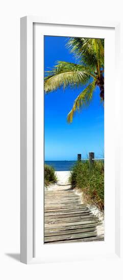 Boardwalk on the Beach - Florida-Philippe Hugonnard-Framed Photographic Print