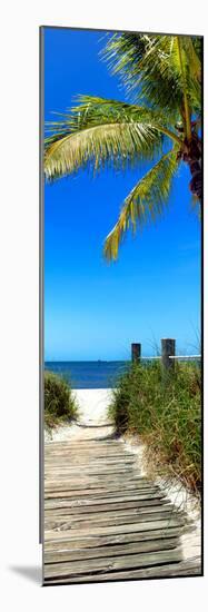 Boardwalk on the Beach - Florida-Philippe Hugonnard-Mounted Photographic Print
