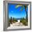 Boardwalk on the Beach - Florida-Philippe Hugonnard-Framed Photographic Print