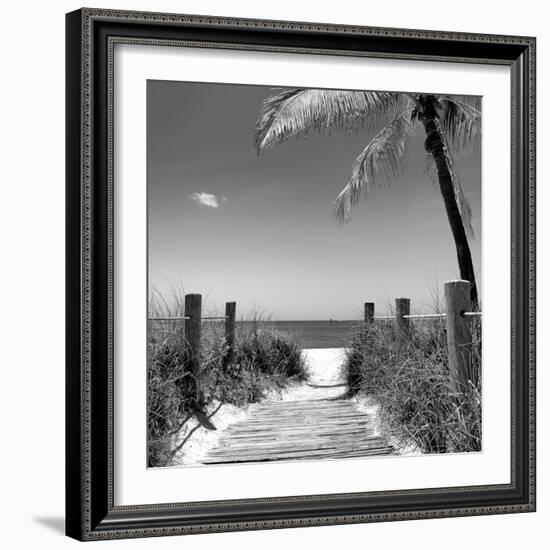 Boardwalk on the Beach - Florida-Philippe Hugonnard-Framed Photographic Print