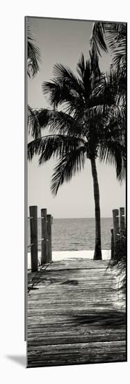 Boardwalk on the Beach - Key West - Florida-Philippe Hugonnard-Mounted Photographic Print