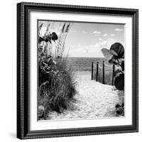 Boardwalk on the Beach - Miami - Florida-Philippe Hugonnard-Framed Photographic Print