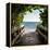 Boardwalk on the Beach-Philippe Hugonnard-Framed Premier Image Canvas