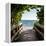 Boardwalk on the Beach-Philippe Hugonnard-Framed Premier Image Canvas