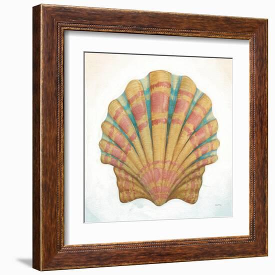 Boardwalk Scallop-Elyse DeNeige-Framed Art Print