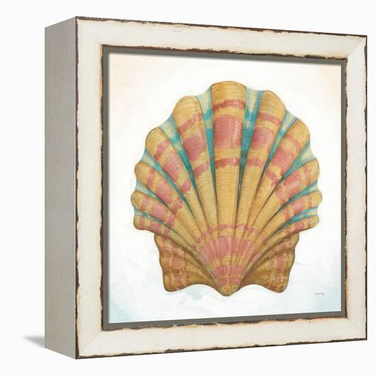 Boardwalk Scallop-Elyse DeNeige-Framed Stretched Canvas