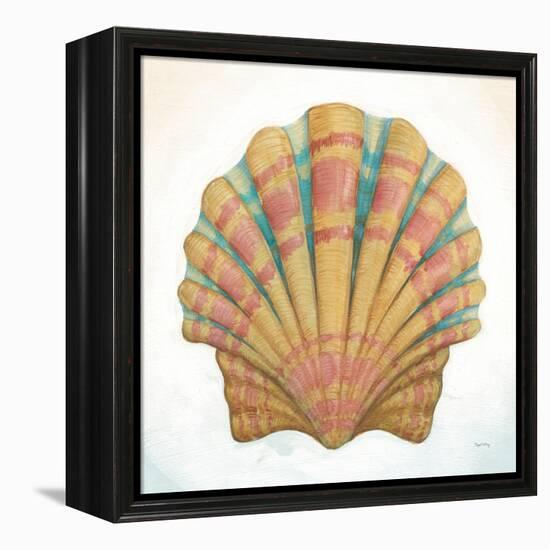 Boardwalk Scallop-Elyse DeNeige-Framed Stretched Canvas