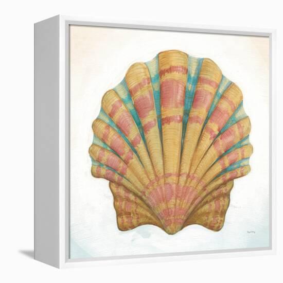 Boardwalk Scallop-Elyse DeNeige-Framed Stretched Canvas