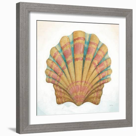 Boardwalk Scallop-Elyse DeNeige-Framed Art Print