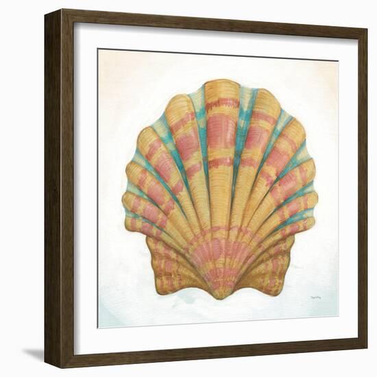 Boardwalk Scallop-Elyse DeNeige-Framed Art Print