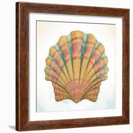 Boardwalk Scallop-Elyse DeNeige-Framed Art Print