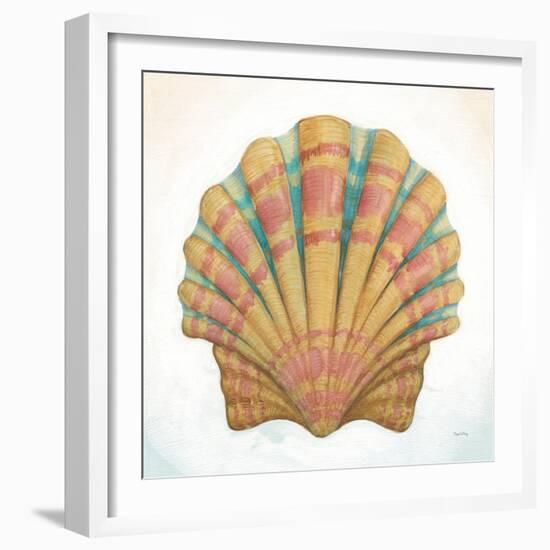 Boardwalk Scallop-Elyse DeNeige-Framed Art Print