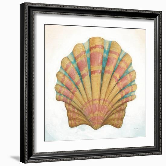 Boardwalk Scallop-Elyse DeNeige-Framed Art Print