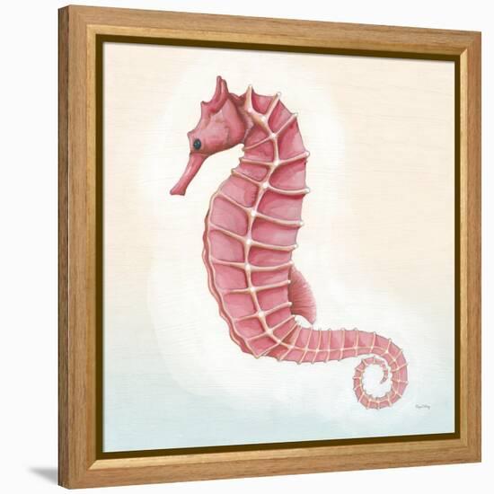 Boardwalk Seahorse-Elyse DeNeige-Framed Stretched Canvas