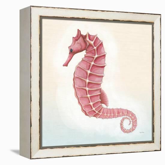 Boardwalk Seahorse-Elyse DeNeige-Framed Stretched Canvas