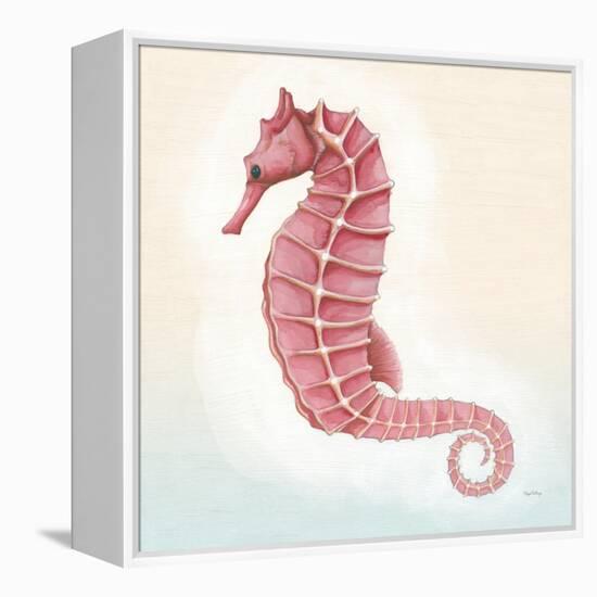 Boardwalk Seahorse-Elyse DeNeige-Framed Stretched Canvas