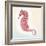 Boardwalk Seahorse-Elyse DeNeige-Framed Art Print