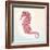 Boardwalk Seahorse-Elyse DeNeige-Framed Art Print