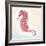 Boardwalk Seahorse-Elyse DeNeige-Framed Art Print