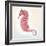 Boardwalk Seahorse-Elyse DeNeige-Framed Art Print