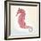 Boardwalk Seahorse-Elyse DeNeige-Framed Art Print