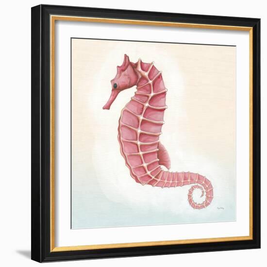 Boardwalk Seahorse-Elyse DeNeige-Framed Art Print