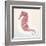 Boardwalk Seahorse-Elyse DeNeige-Framed Art Print