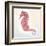 Boardwalk Seahorse-Elyse DeNeige-Framed Art Print