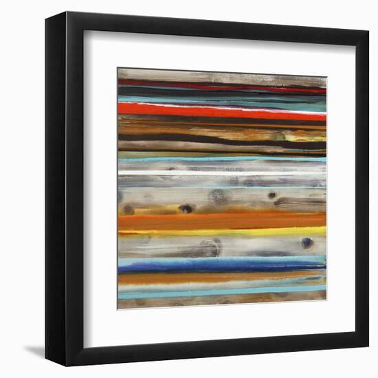 Boardwalk Sunset-Joan Davis-Framed Art Print