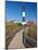 Boardwalk to Fire Island Lighthouse, NY-George Oze-Mounted Photographic Print