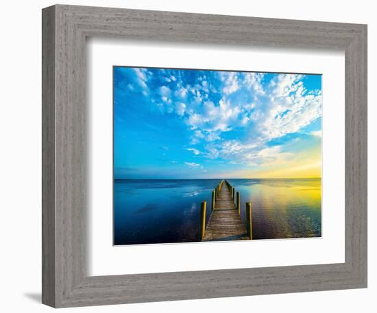 Boardwalk-Steve Vaughn-Framed Photographic Print