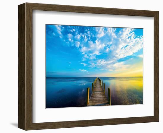 Boardwalk-Steve Vaughn-Framed Photographic Print