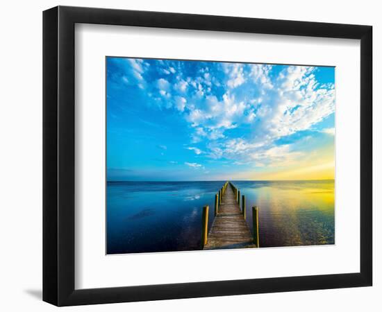 Boardwalk-Steve Vaughn-Framed Photographic Print