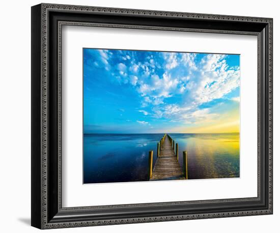 Boardwalk-Steve Vaughn-Framed Photographic Print