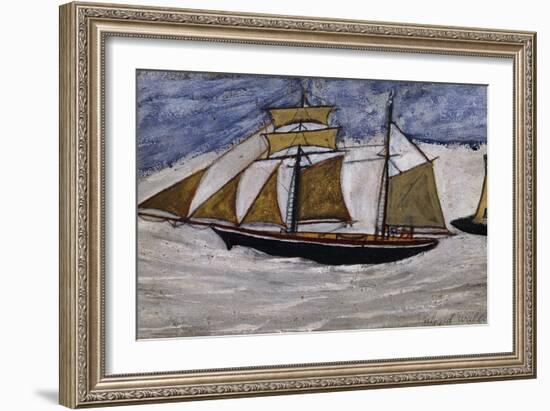 Boat and Lighthouse-Alfred Wallis-Framed Giclee Print