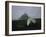 Boat and Mont St. Michel, Islet in Northwestern France, in the Gulf of Saint Malo-Walter Sanders-Framed Photographic Print